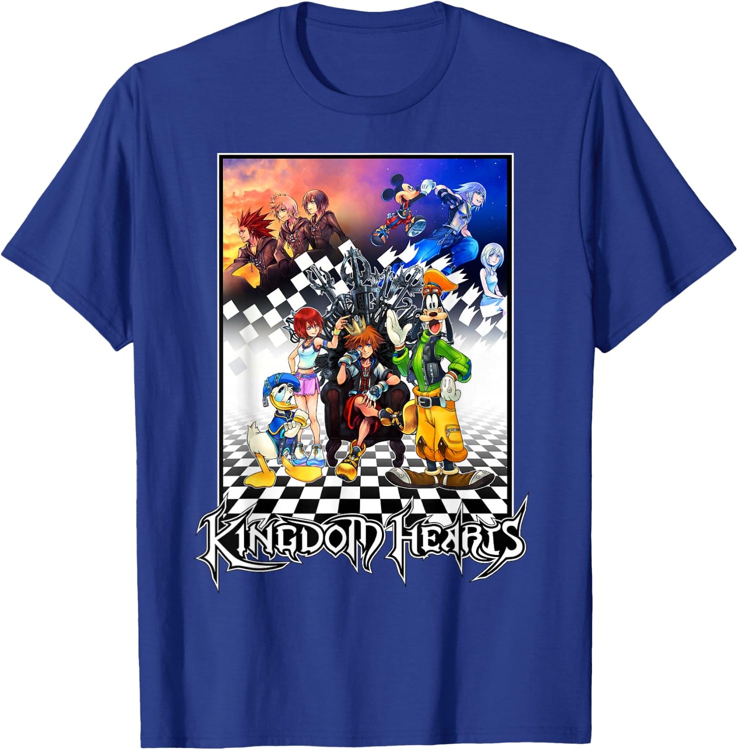Disney - Kingdom Hearts Throne T-Shirt - T-Shirt | Royal