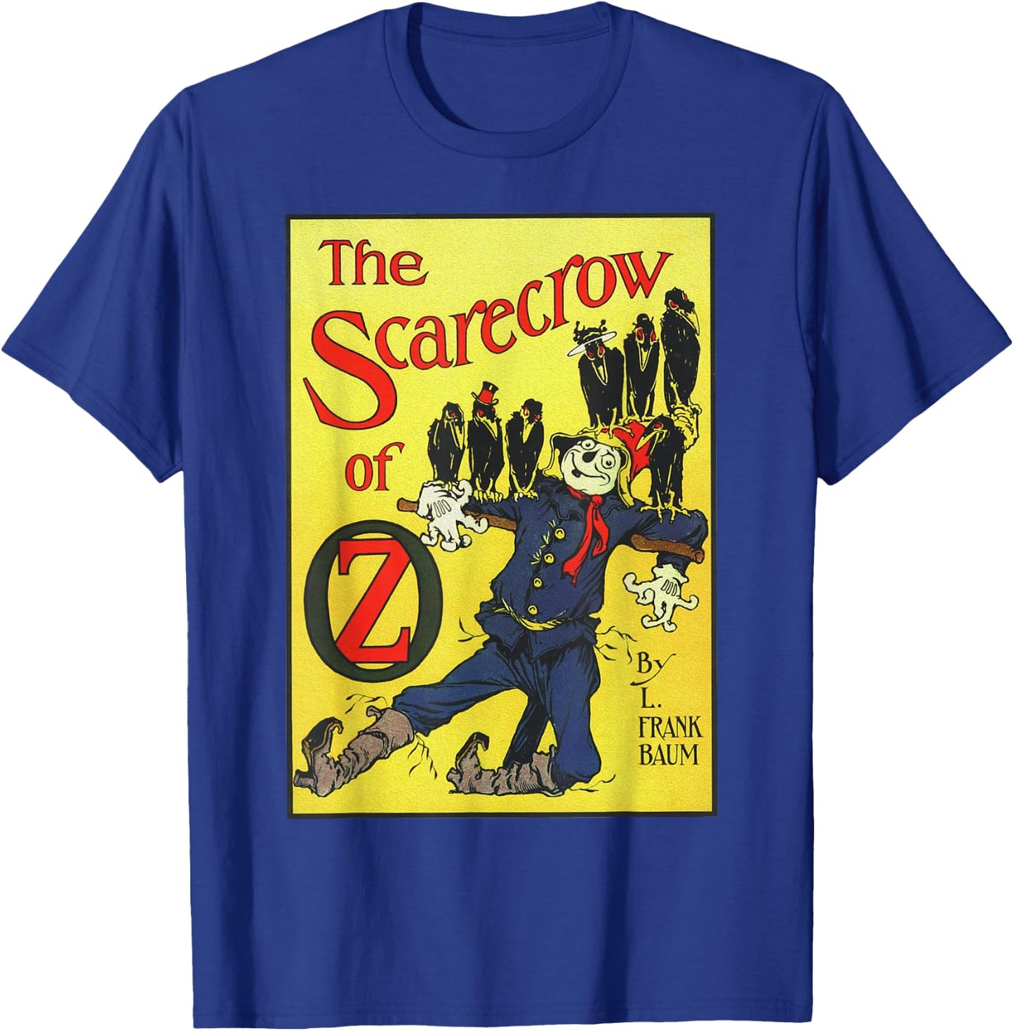 Retro Scarecrow Of OZ Shirt Art-Vintage The Wizard Of OZ T-Shirt - T-Shirt | Royal