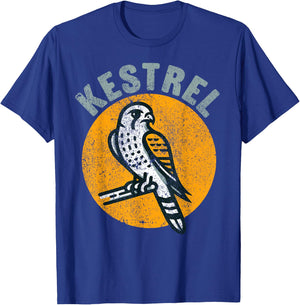 Kestrel Falcon American Kestrel T-Shirt - T-Shirt | Royal