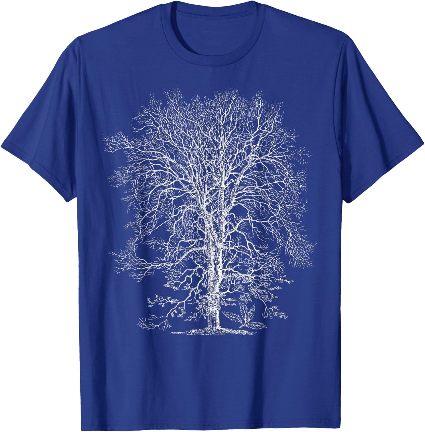Oak Tree Lumberjacking Tree Natural Oak Tree T-Shirt - T-Shirt | Royal