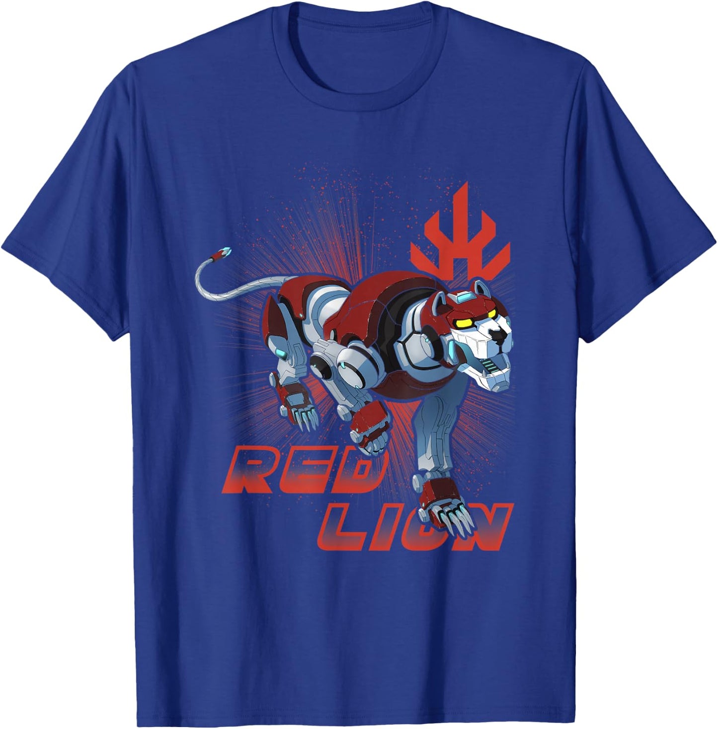 Legendary Defender Red Lion Logo Graphic T-Shirt - T-Shirt | Royal