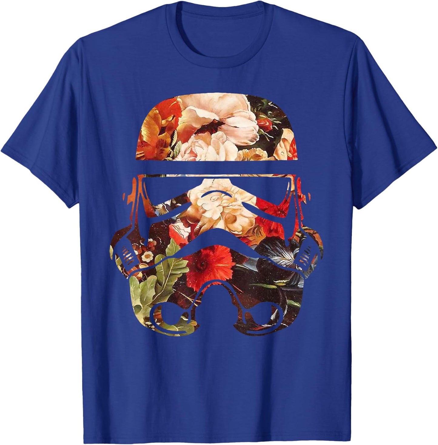 Star Wars Blooming Stormtrooper Floral Fill T-Shirt - T-Shirt | Royal