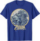 Nintendo Zelda Breath Of The Wild Rock Badge Graphic T-Shirt - T-Shirt | Royal