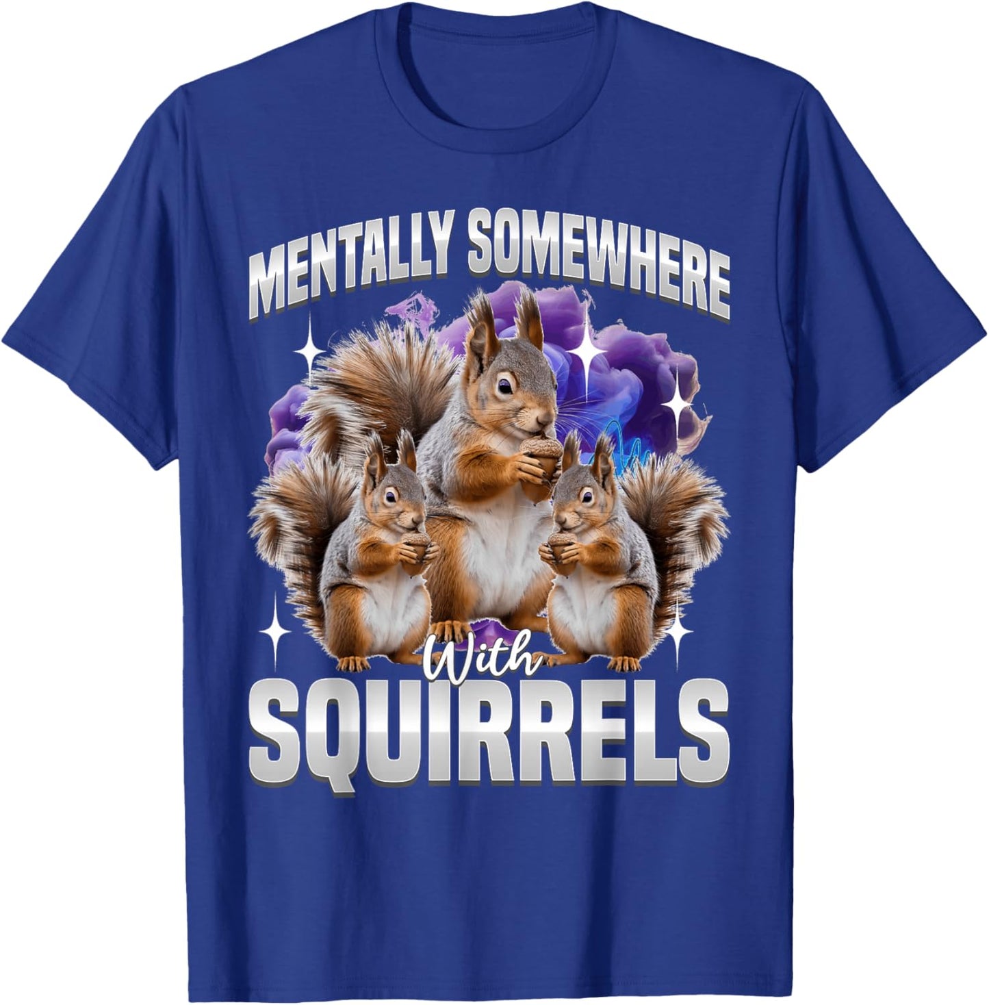 Funny Squirrel T-Shirt - T-Shirt | Royal