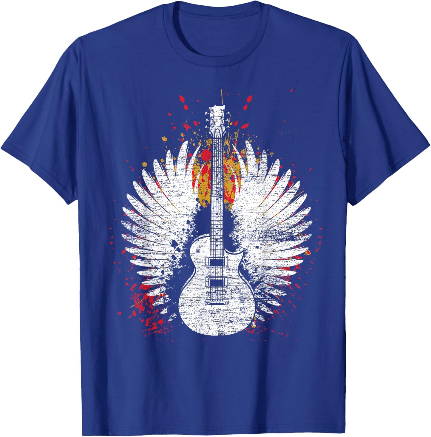 Vintage Guitar T-Shirt - T-Shirt | Royal