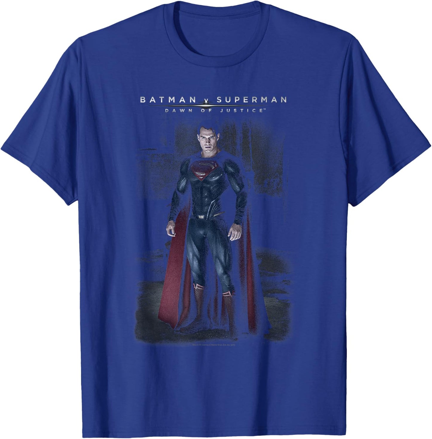 Batman v Superman Stand Tall T Shirt T-Shirt - T-Shirt | Royal