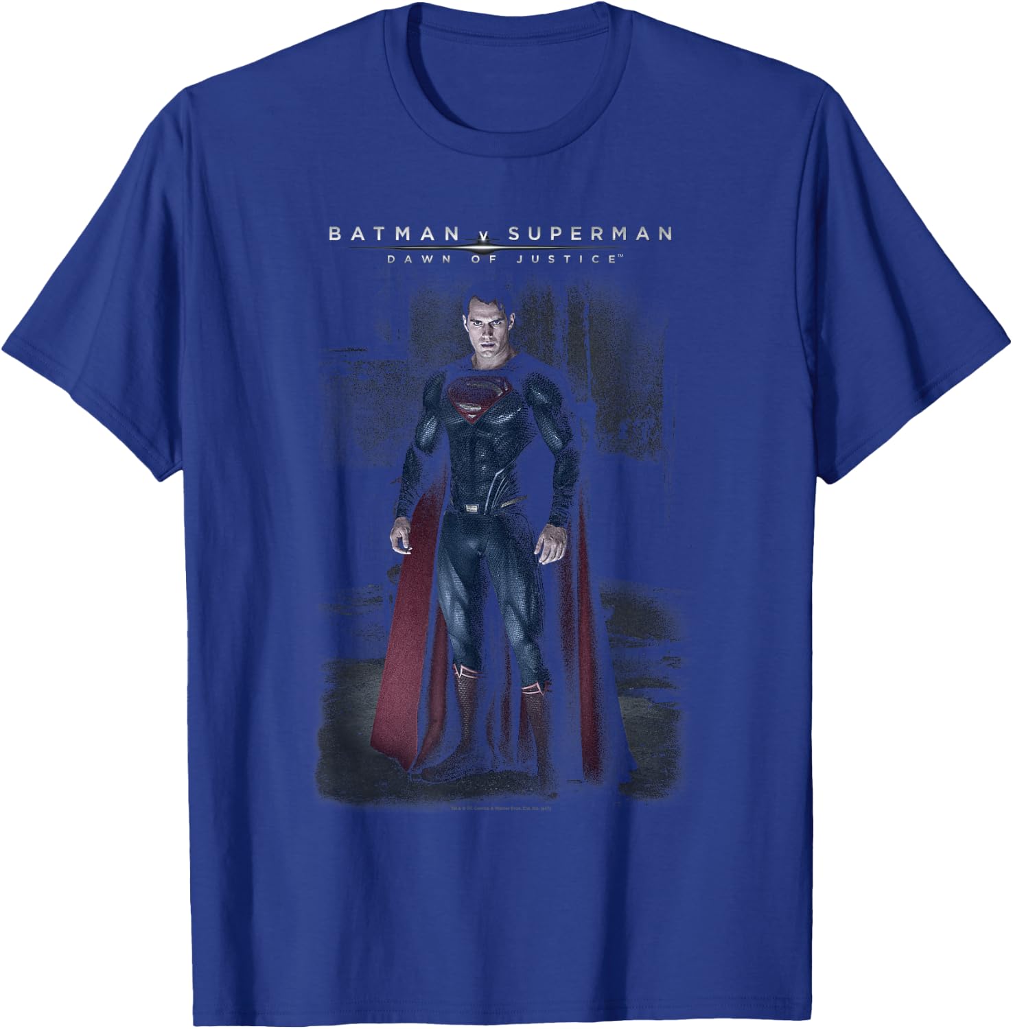 Batman v Superman Stand Tall T Shirt T-Shirt - T-Shirt | Royal