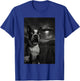 Boston Terrier UFO Encounters Selfie T-Shirt - T-Shirt | Royal