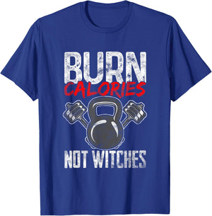 Gym Workout Halloween Shirt Weights Gift & Women T-Shirt - T-Shirt | Royal