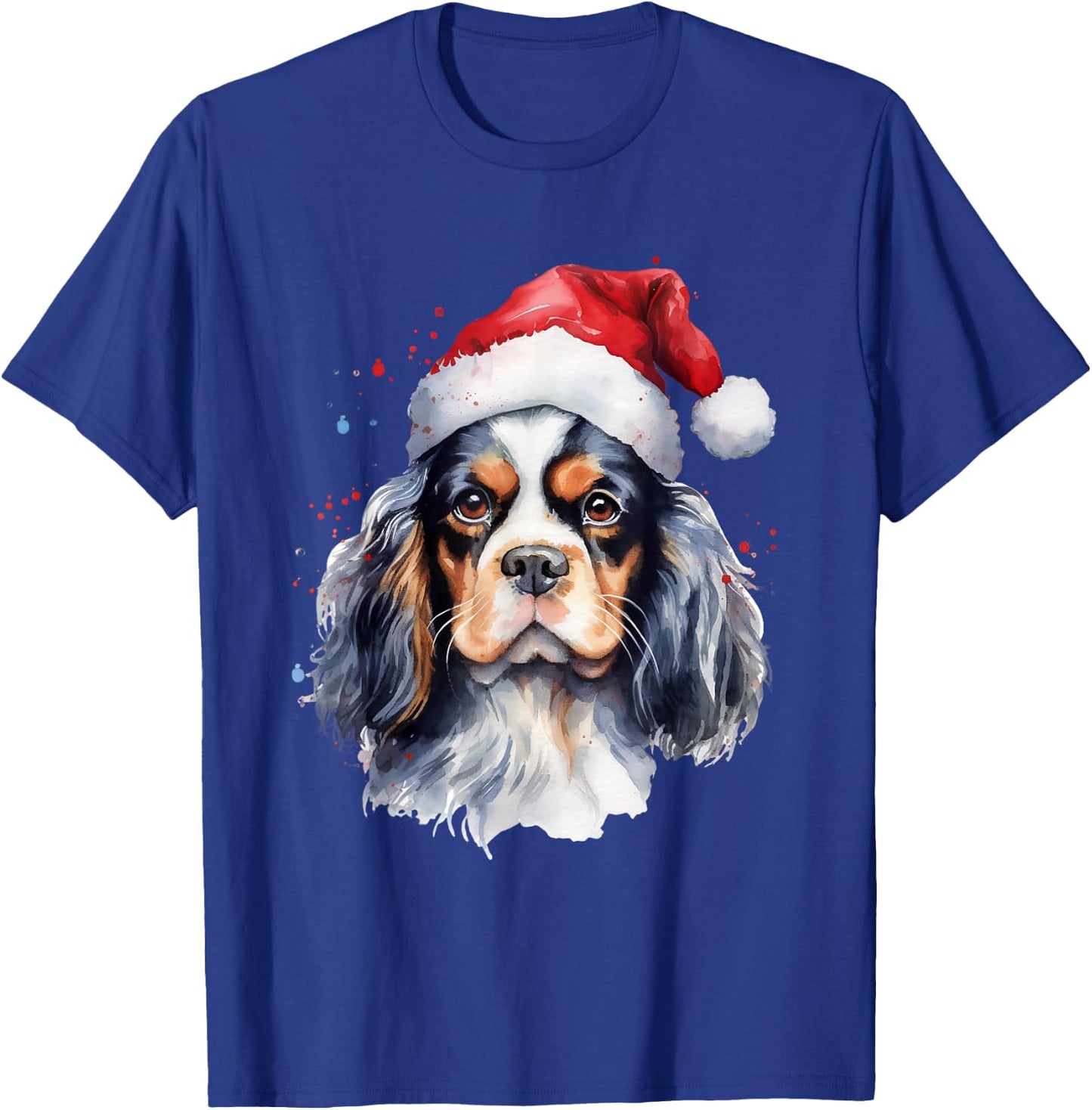 Cavalier King Charles Christmas Dog T-Shirt - T-Shirt | Royal