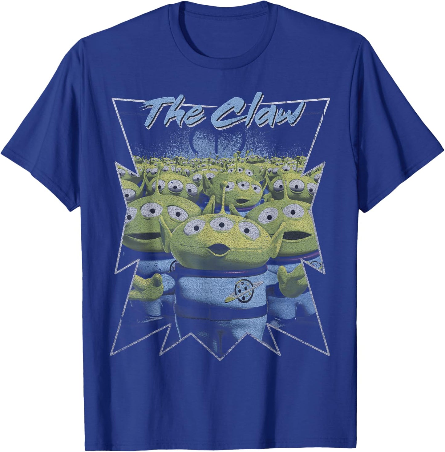 Disney Pixar Toy Story Aliens The Claw Portrait T-Shirt - T-Shirt | Royal