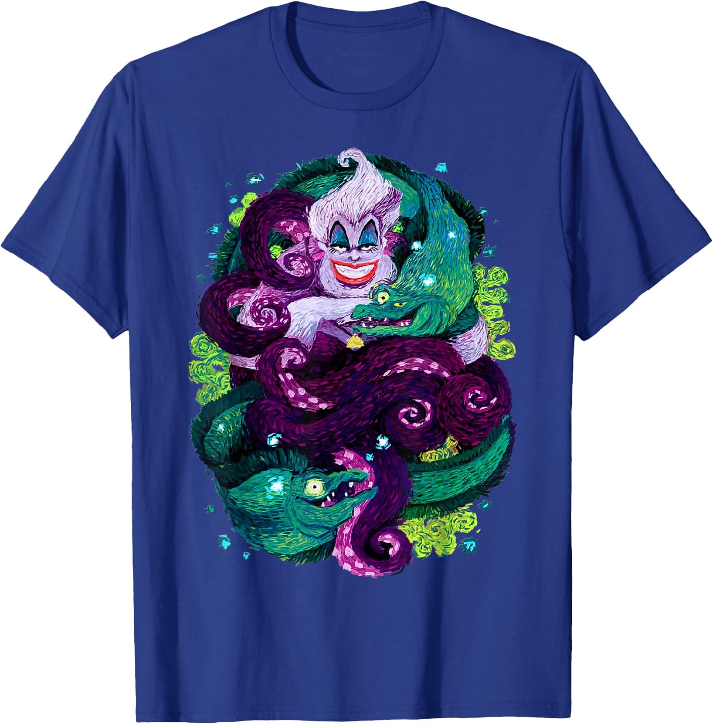 Disney The Little Mermaid Ursula Sea Witch Painting T-Shirt - T-Shirt | Royal