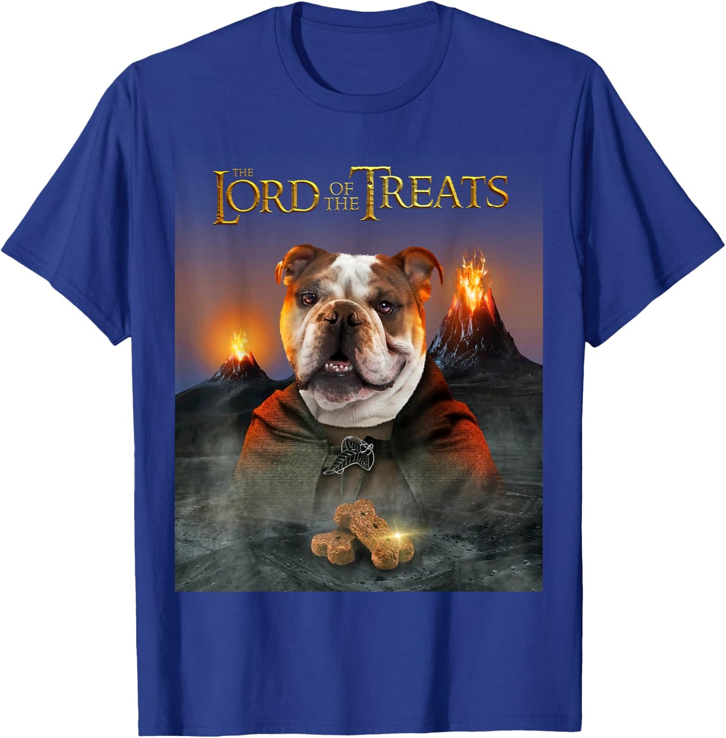 Lord of the Treats - Cute English Bulldog OEB Women Girls Kids T-Shirt - T-Shirt | Royal
