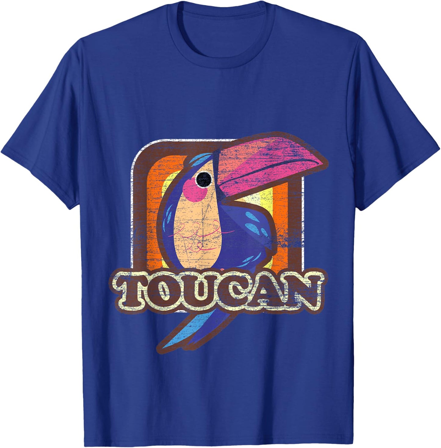 Animal Wildlife Gift Nature Bird Tropic Toucan T-Shirt - T-Shirt | Royal