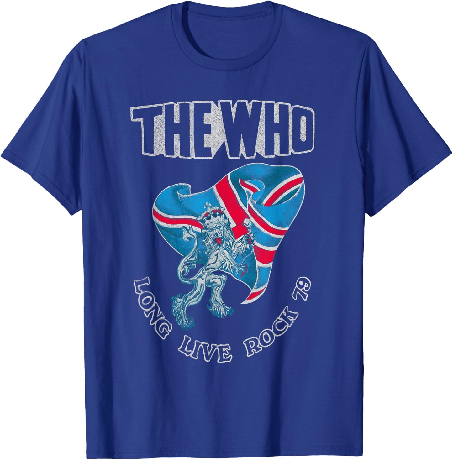 The Who Official Long Live Rock 79 T-Shirt - T-Shirt | Royal