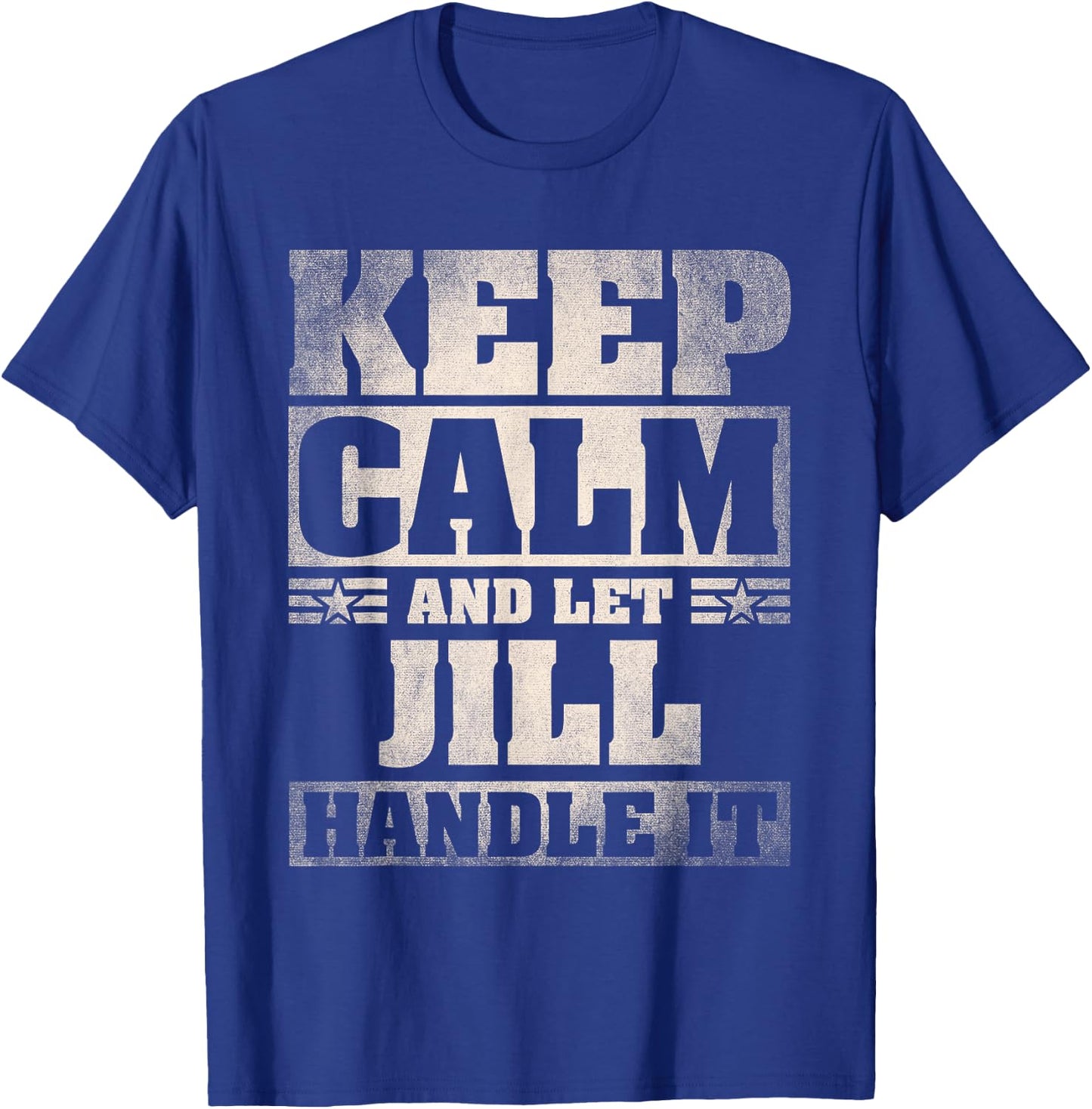 Jill Name Shirt Personalized Jill First Name T-Shirt - T-Shirt | Royal