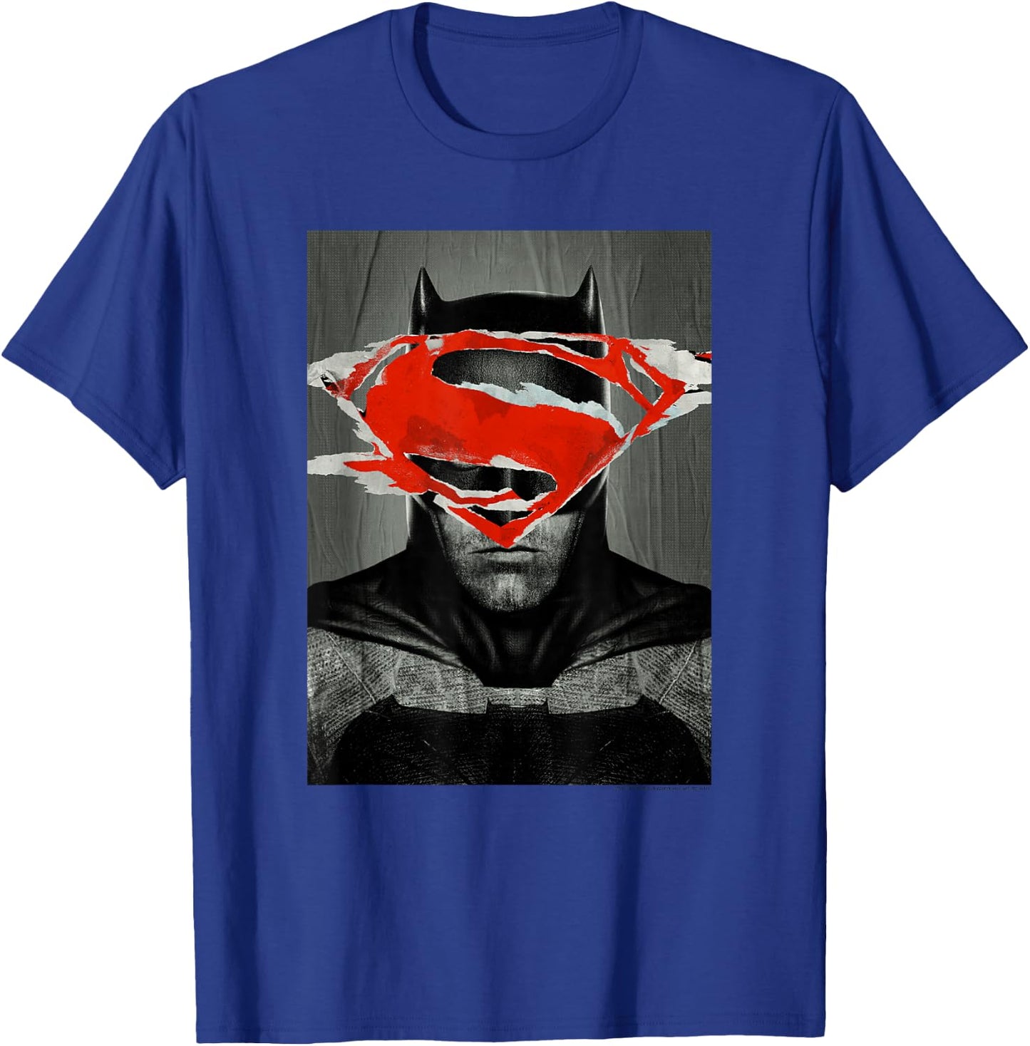 Batman v Superman Batman Poster T Shirt T-Shirt - T-Shirt | Royal