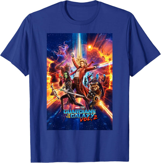 Marvel Studios Guardians of The Galaxy Vol 2 T-Shirt - T-Shirt | Royal