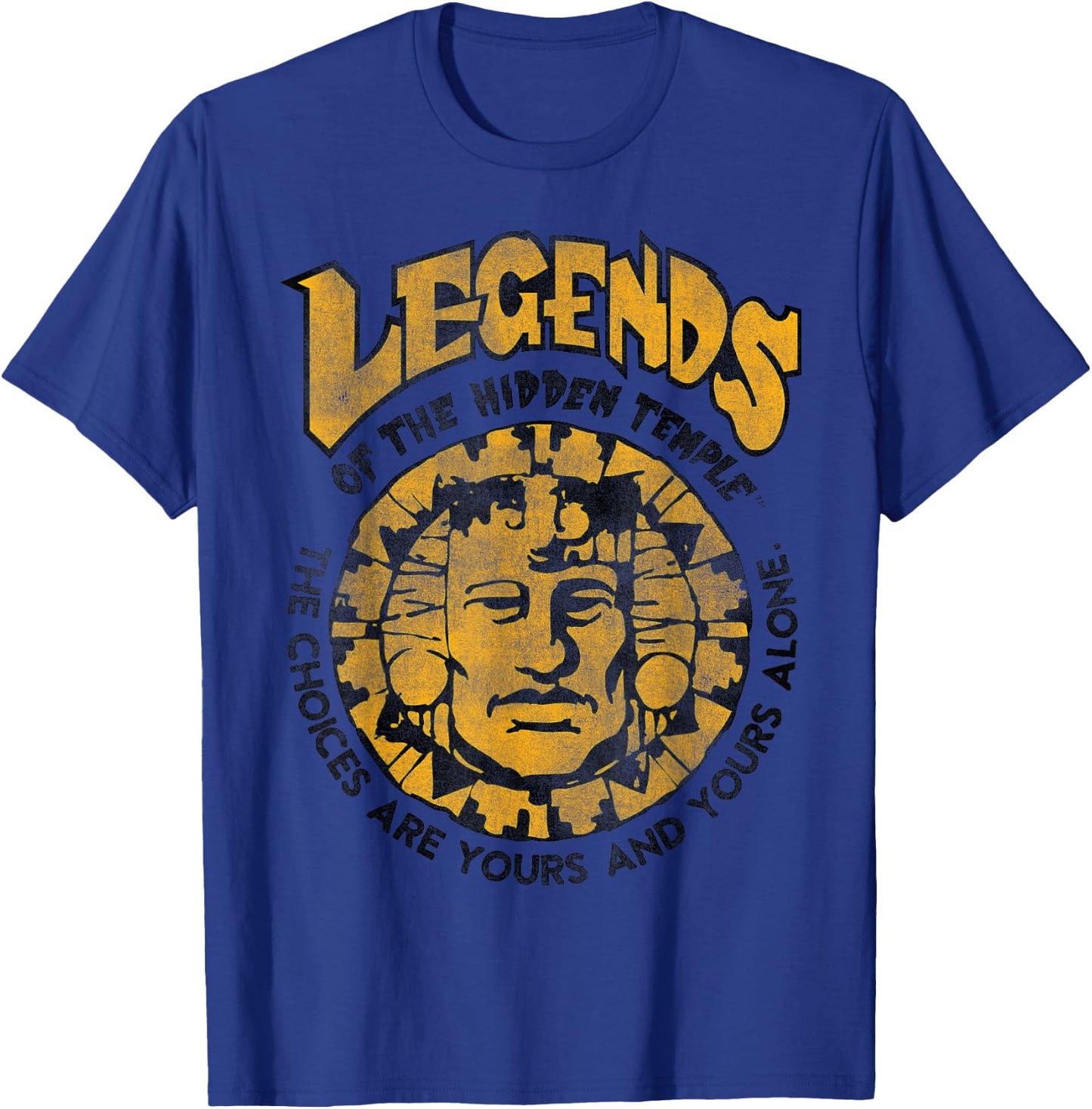 Nickelodeon Legends of The Hidden Temple Olmec T-Shirt - T-Shirt | Royal