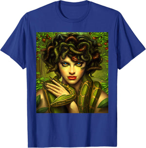 Art and Rock Medusa Party and Gift unissex Medusa T-Shirt - T-Shirt | Royal