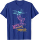 Footloose Let's Dance Neon Title Logo T-Shirt - T-Shirt | Royal