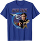 Star Trek Original Series Vintage Enterprise T-Shirt - T-Shirt | Royal