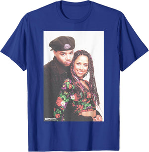 Clueless Dionne & Murray 90's Couple Poster Graphic T-Shirt - T-Shirt | Royal