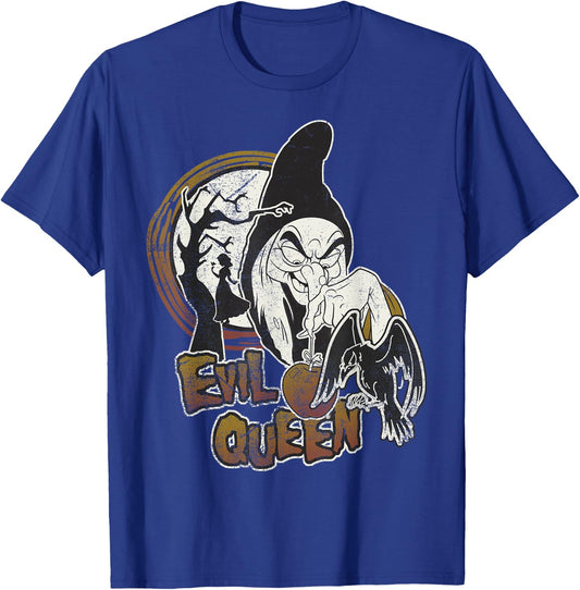 Disney Snow White Halloween Evil Queen Poison Apple Vintage T-Shirt - T-Shirt | Royal