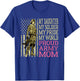 My Daughter My Soldier Hero Proud Army Mom Military Mother T-Shirt - T-Shirt | Royal