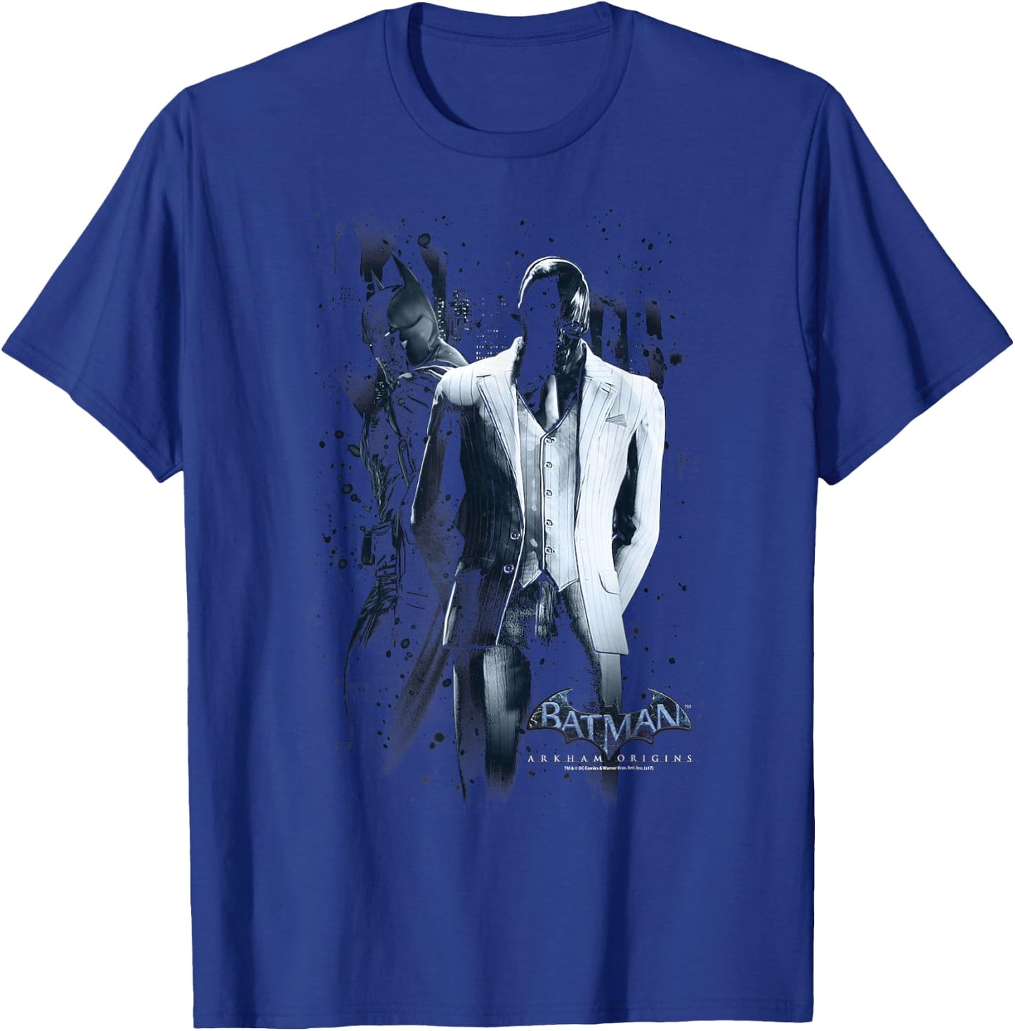 Batman: Arkham Origins Black Mask T Shirt T-Shirt - T-Shirt | Royal