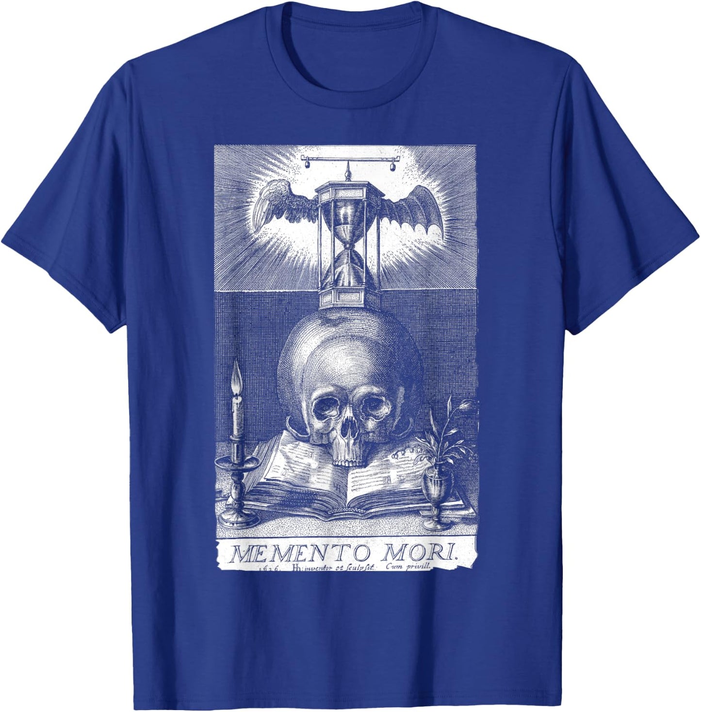 Memento Mori Stoicism Philosophy Philosopher Memento Mori Small T-Shirt - T-Shirt | Royal