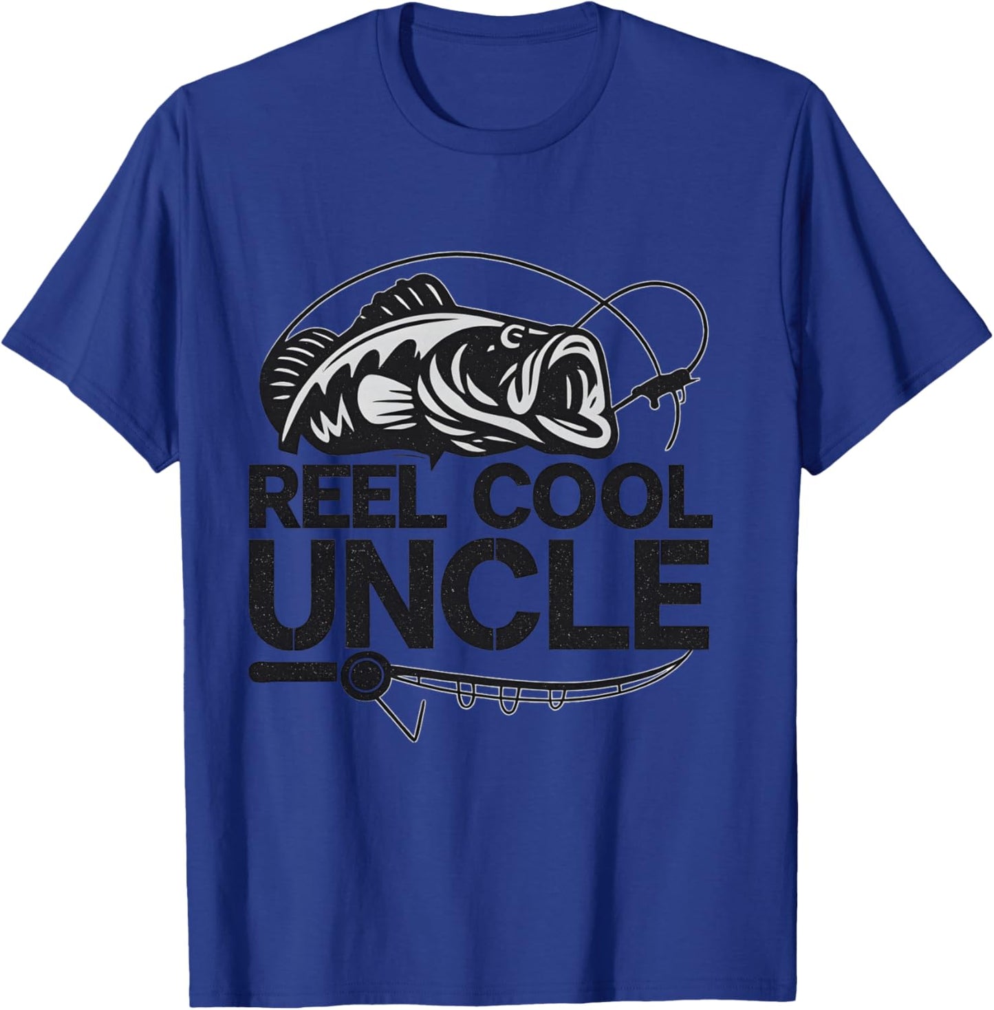 Reel Cool Uncle T-Shirt - T-Shirt | Royal
