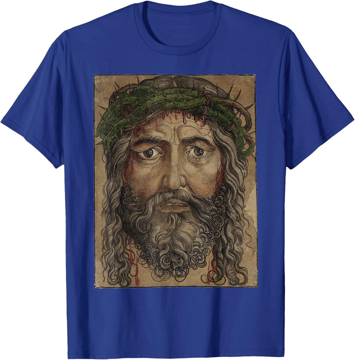Face of Jesus Catholic Christian Traditions shirts T-Shirt - T-Shirt | Royal