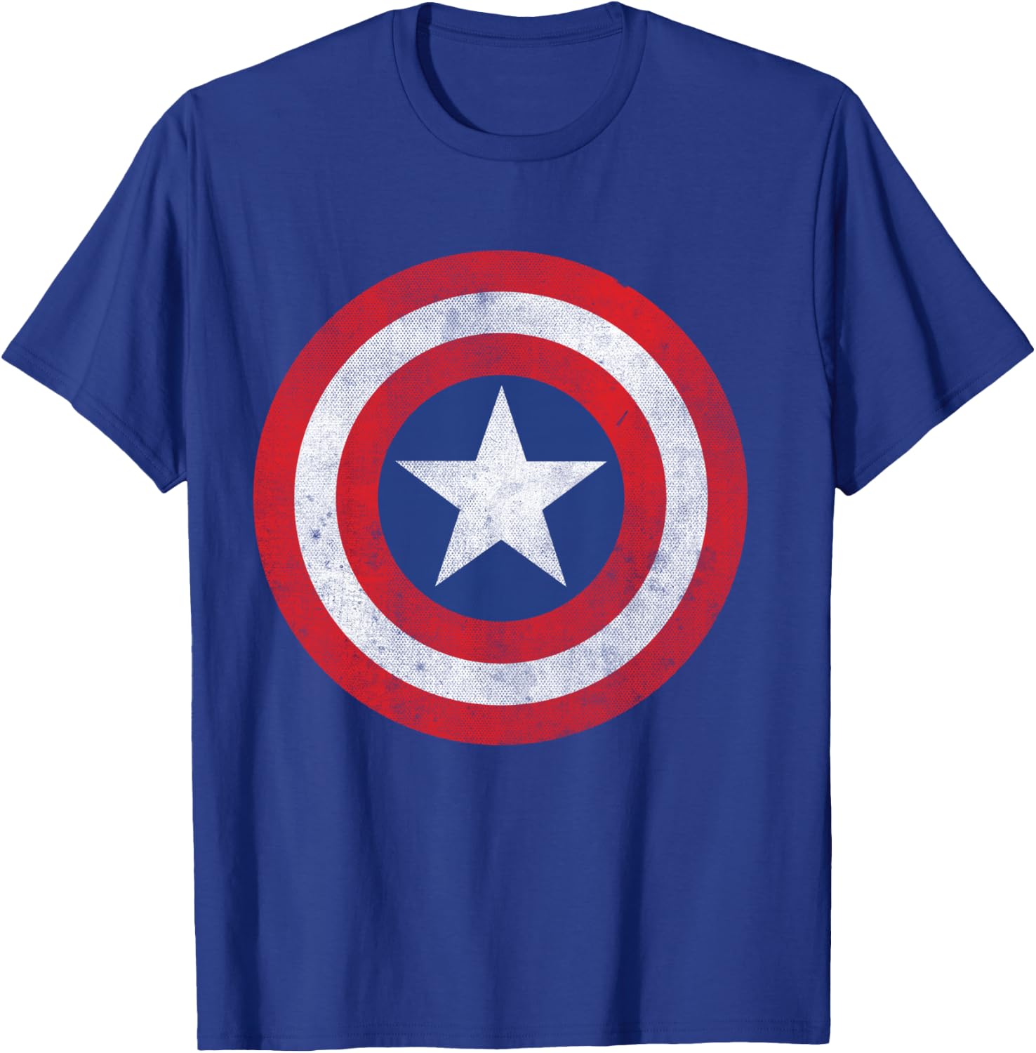 Marvel Captain America Classic Shield T-Shirt - T-Shirt | Royal
