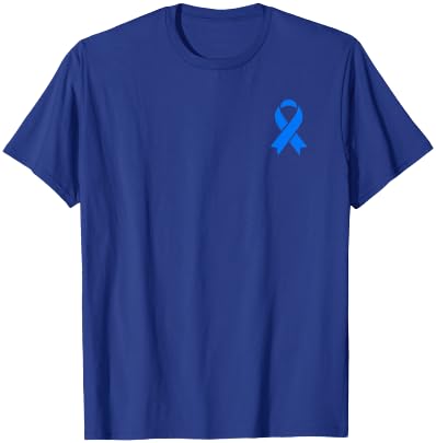 new 2025 November minimalist Blue ribbon Diabetes Awareness T-Shirt - T-Shirt | Royal