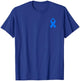new 2025 November minimalist Blue ribbon Diabetes Awareness T-Shirt - T-Shirt | Royal