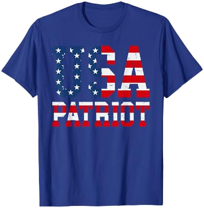 USA Patriot t shirt - United States of America USA Shirt T-Shirt - T-Shirt | Royal