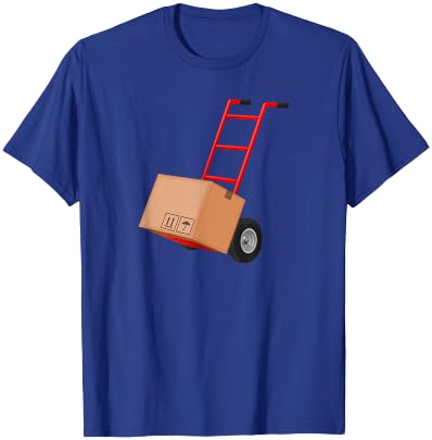 Dolly Hand Truck Cart Moving Funny T-Shirt - T-Shirt | Royal