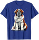 Saint Bernard Dog St. Bernard T-Shirt - T-Shirt | Royal