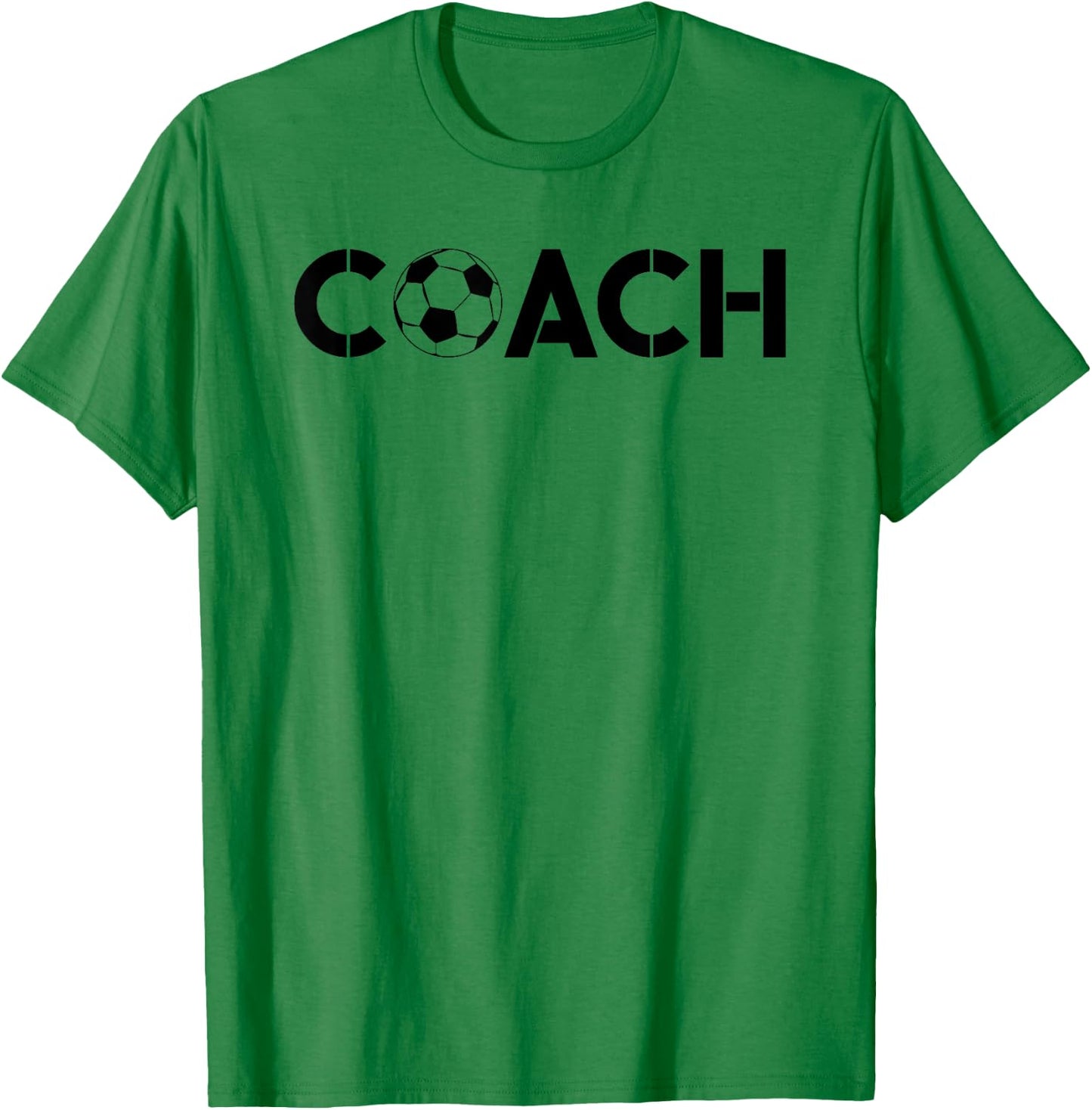 Soccer Football Coach Men's Women's T-Shirt - T-Shirt | Irish Green