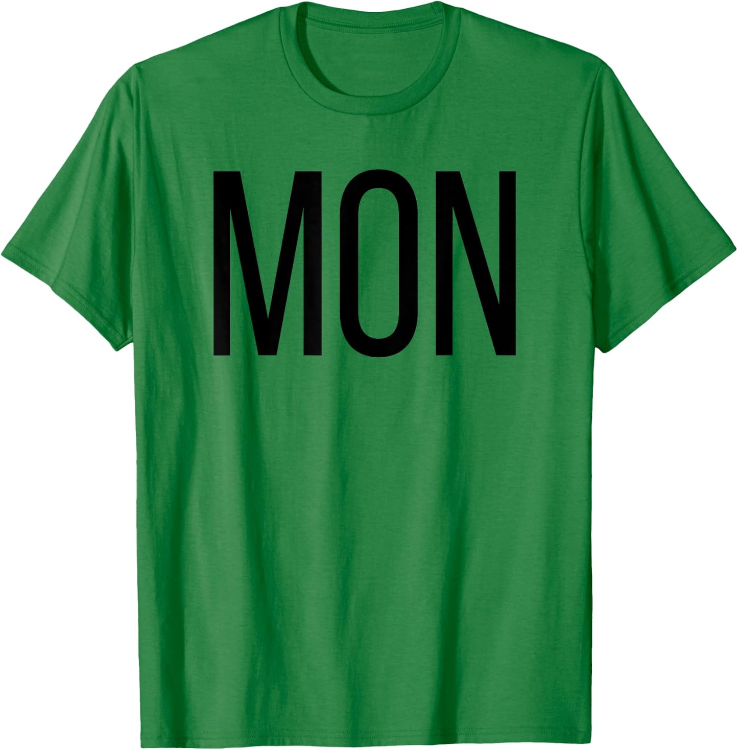Monday Days of the Week , Costume, Shark Set T-Shirt - T-Shirt | Irish Green