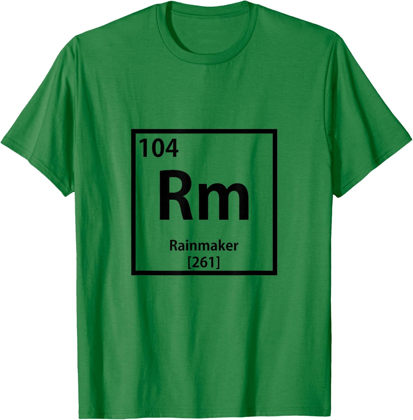 Periodic Table Rainmaker T-Shirt - T-Shirt | Irish Green