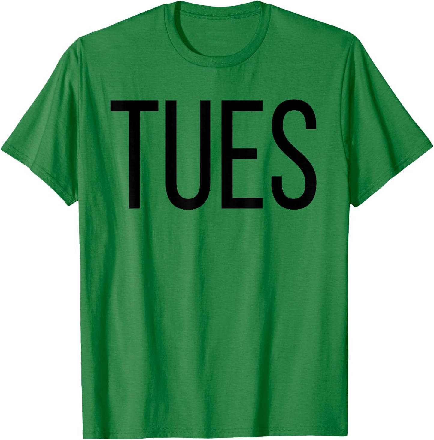Tuesday Days of the Week , Costume Shark Set T-Shirt - T-Shirt | Irish Green