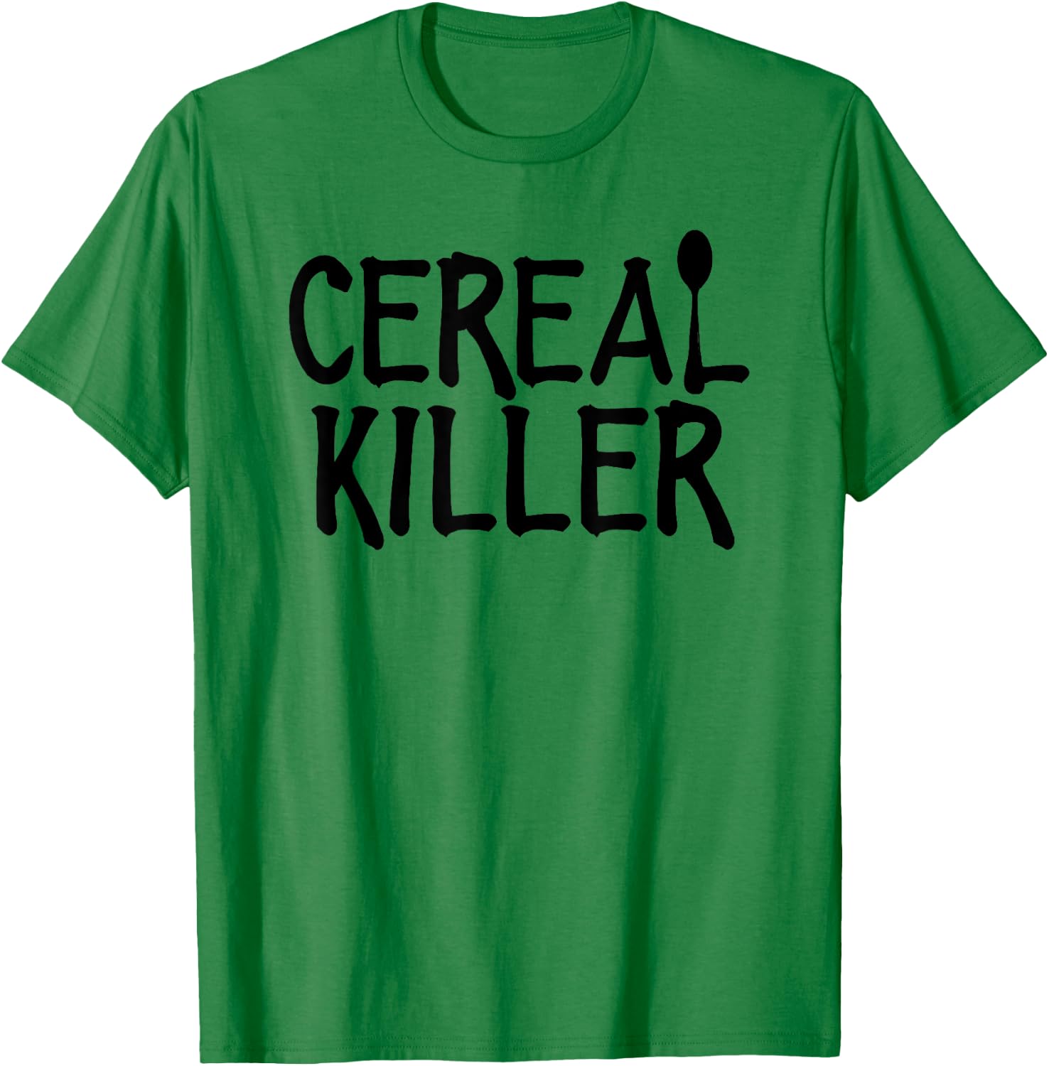 Cereal Killer Funny Pun Trick Serial Kids Halloween Matching T-Shirt - T-Shirt | Irish Green