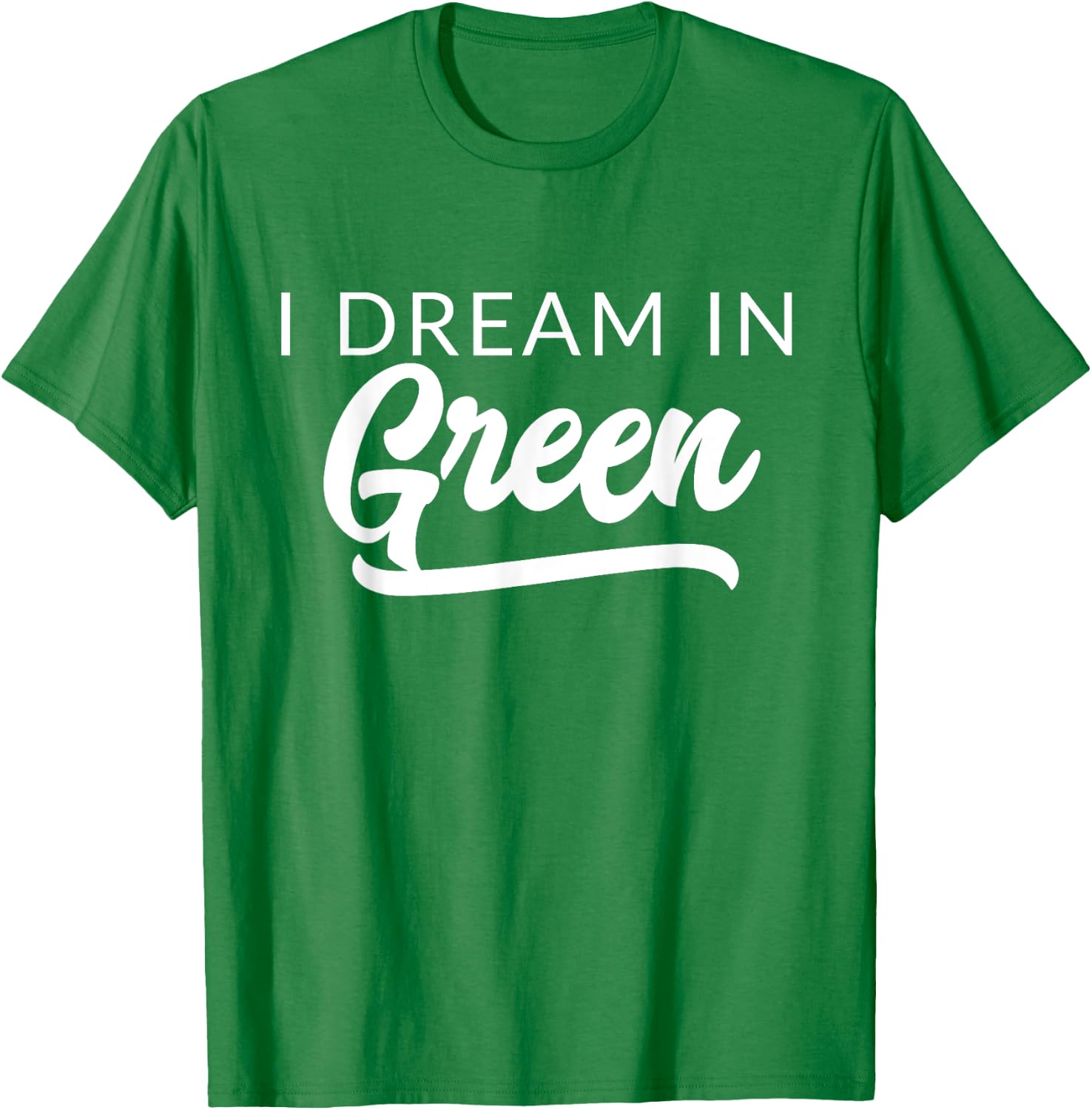 Green Team Shirt Spirit Day Color Wars Matching Group Sport T-Shirt - T-Shirt | Irish Green