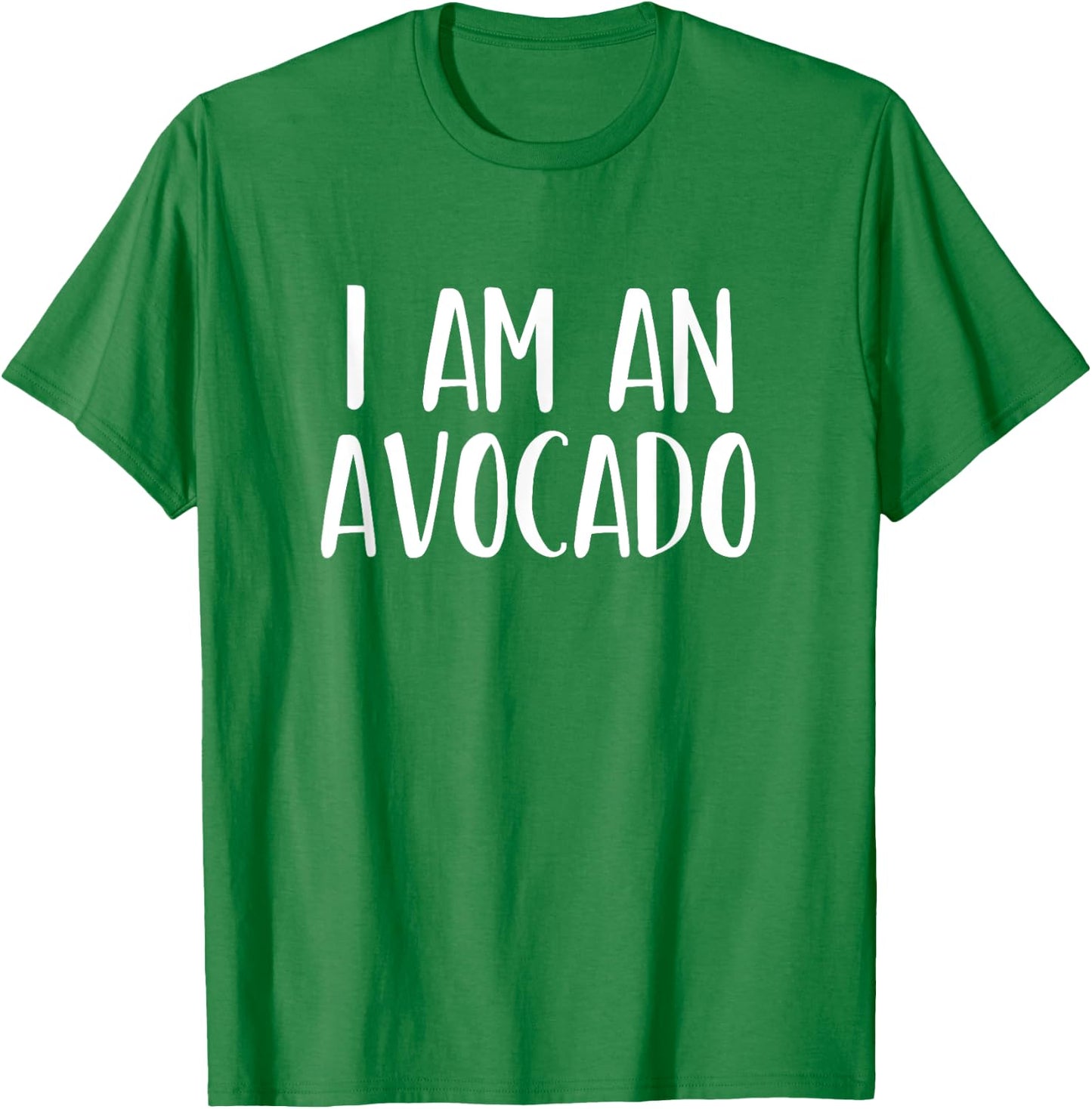 I Am A Avocado Halloween I'm Simple Costume Lazy T-Shirt - T-Shirt | Irish Green