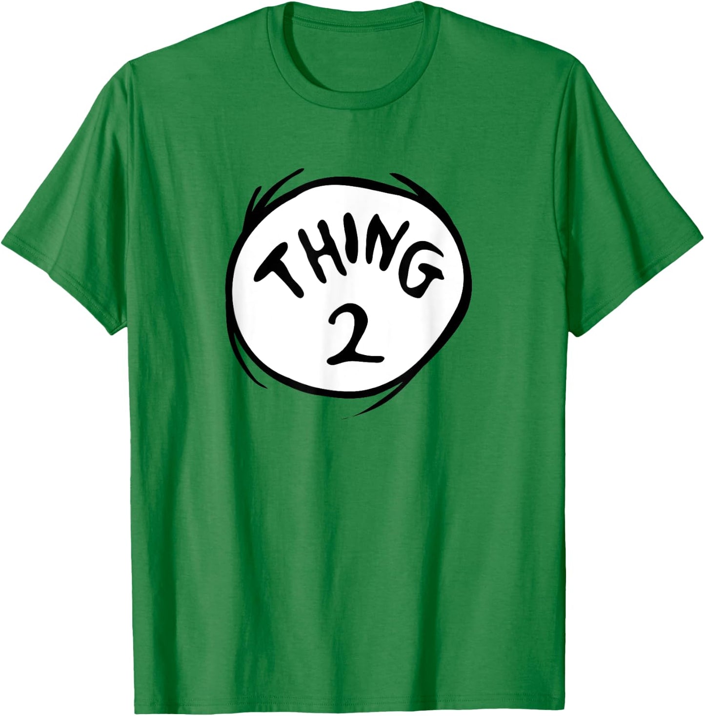 Dr. Seuss Thing 2 Emblem T-Shirt - T-Shirt | Irish Green