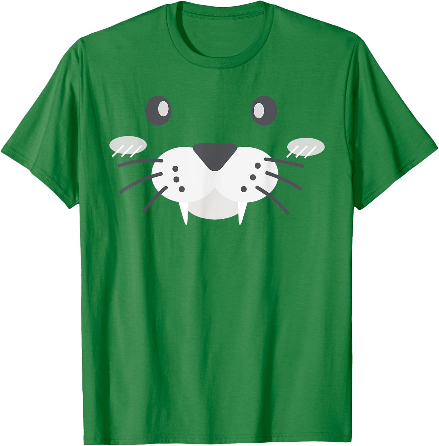 Cute Seal, Sea Lion Animal Costume - Funny Halloween T-Shirt - T-Shirt | Irish Green
