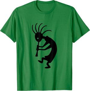 Kokopelli American Southwest Ethno T-Shirt - T-Shirt | Irish Green