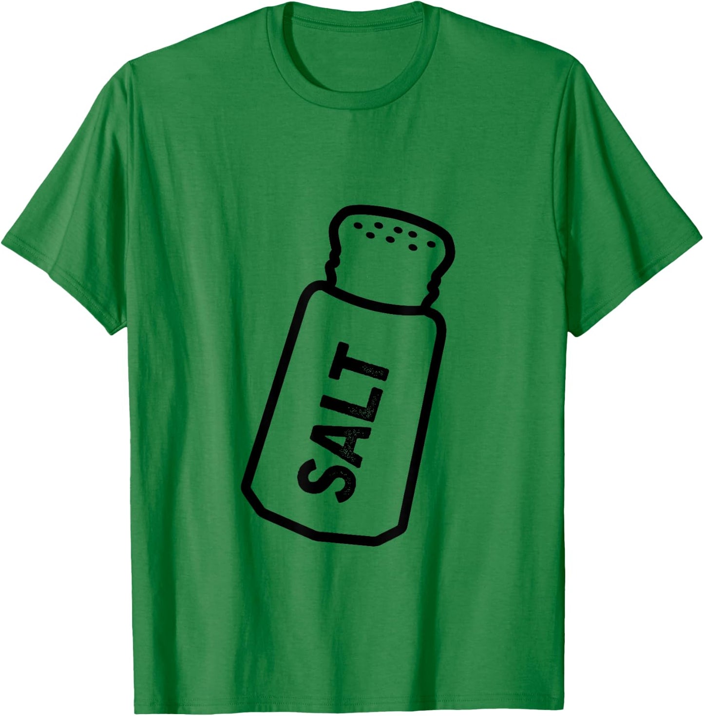 Salt & Pepper BFF Costume Lazy Halloween Costume T-Shirt - T-Shirt | Irish Green
